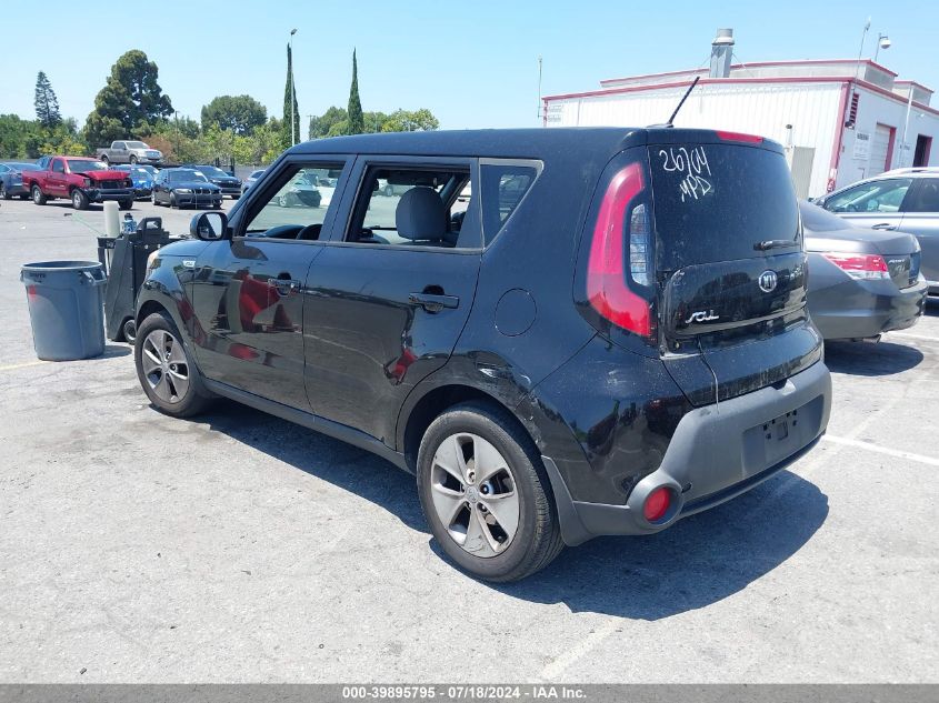 2015 Kia Soul VIN: KNDJN2A25F7805543 Lot: 39895795