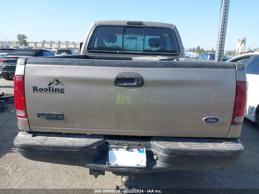 2002 Ford F-250 Lariat/Xl/Xlt VIN: 1FTNX21S02EA44406 Lot: 39895800