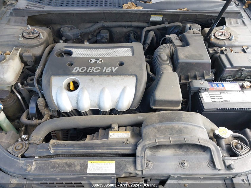 2006 Hyundai Sonata Gls/Lx VIN: 5NPEU46C86H167821 Lot: 39895803