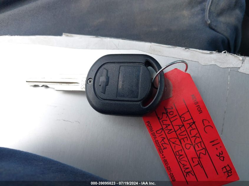 2011 Chevrolet Aveo 1Lt VIN: KL1TD6DE0BB156547 Lot: 39895823