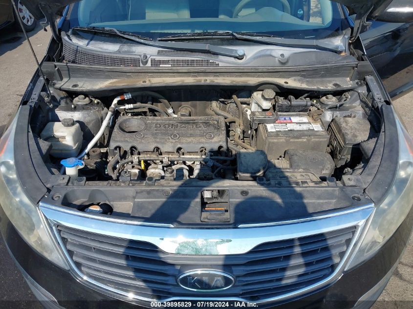 2012 Kia Sportage Lx VIN: KNDPB3A21C7290738 Lot: 39895829