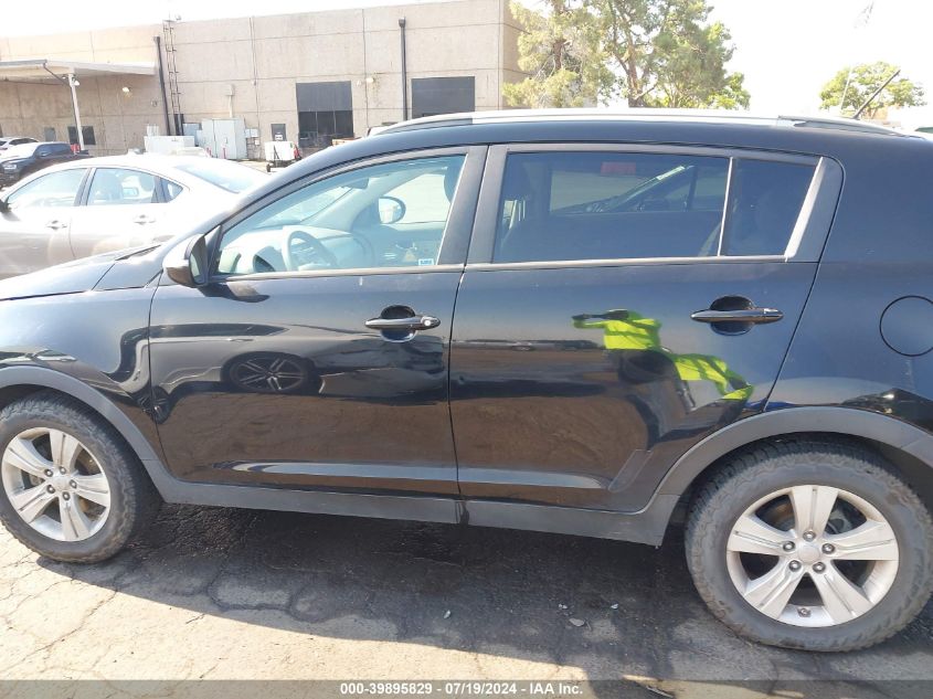 2012 Kia Sportage Lx VIN: KNDPB3A21C7290738 Lot: 39895829