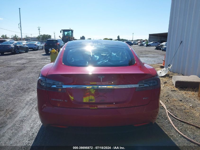 2018 Tesla Model S 100D/75D/P100D VIN: 5YJSA1E21JF274154 Lot: 39895872