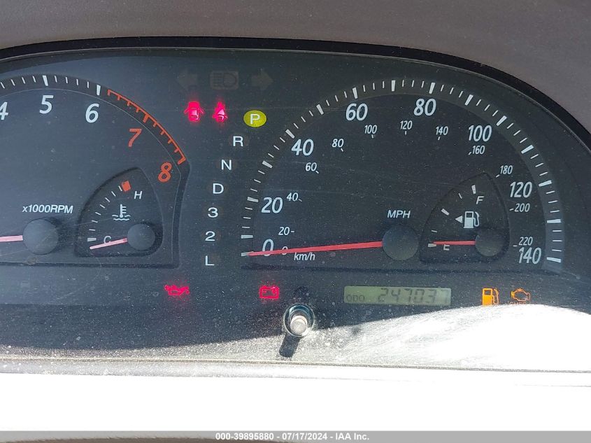 2003 Toyota Camry Le/Xle/Se VIN: 4T1BF30K63U564481 Lot: 39895880