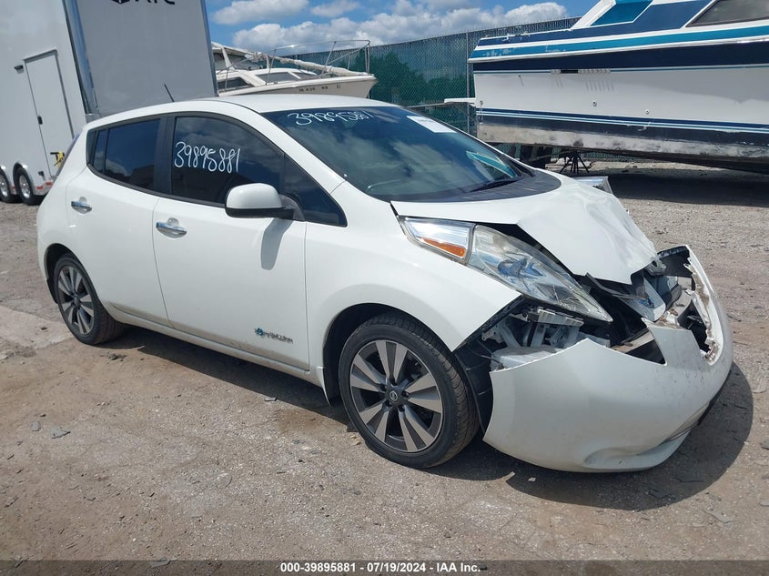 2016 NISSAN LEAF SL - 1N4BZ0CP1GC310308