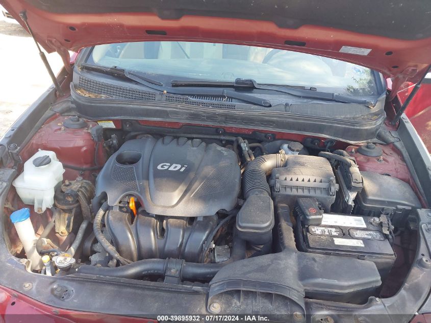 2013 Hyundai Sonata Gls VIN: 5NPEB4AC0DH793907 Lot: 39895932