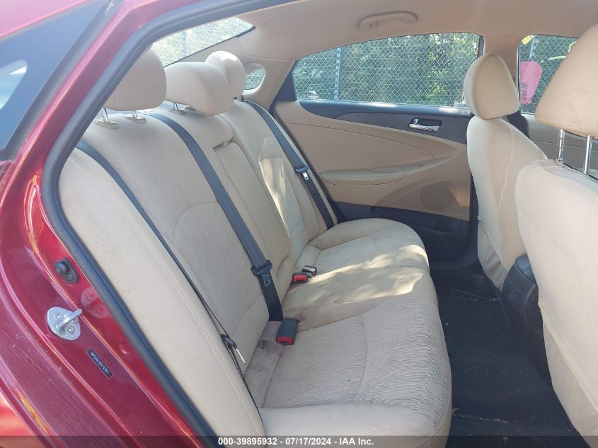 2013 Hyundai Sonata Gls VIN: 5NPEB4AC0DH793907 Lot: 39895932