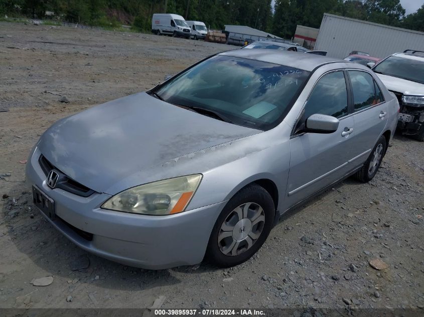 3HGCM56333G707921 2003 Honda Accord 2.4 Lx