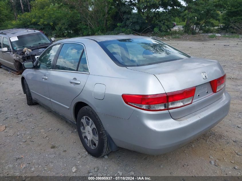 3HGCM56333G707921 2003 Honda Accord 2.4 Lx