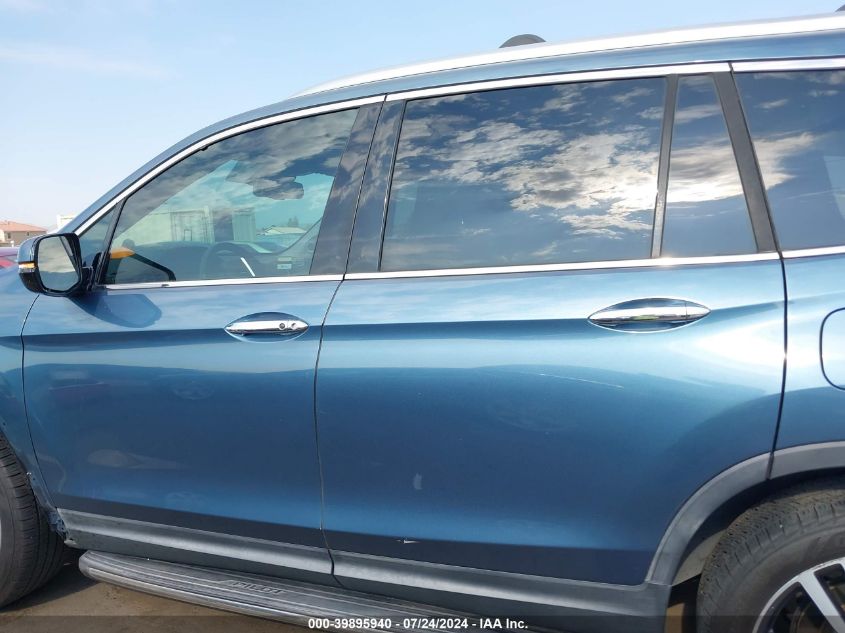 2018 Honda Pilot Touring VIN: 5FNYF5H96JB001769 Lot: 39895940