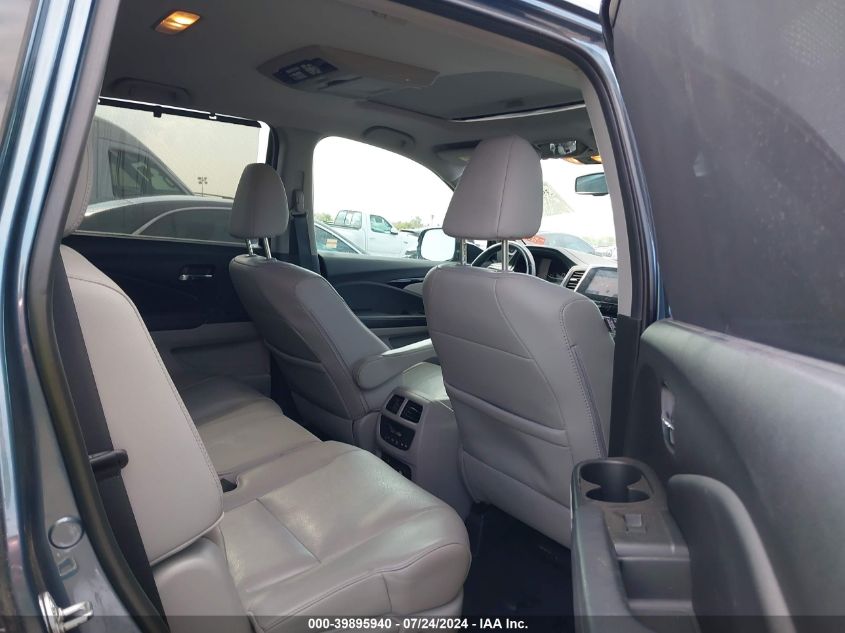 2018 Honda Pilot Touring VIN: 5FNYF5H96JB001769 Lot: 39895940