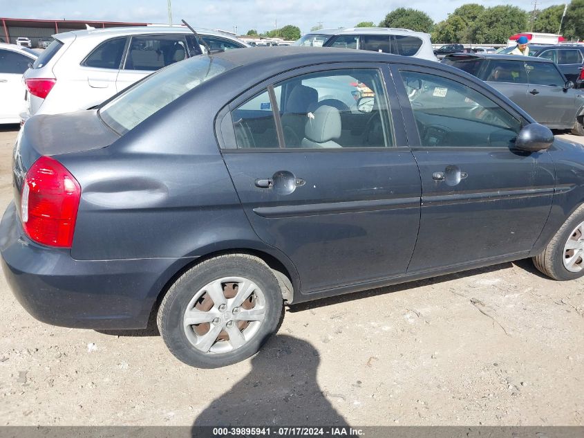 2010 Hyundai Accent Gls VIN: KMHCN4AC8AU459166 Lot: 39895941