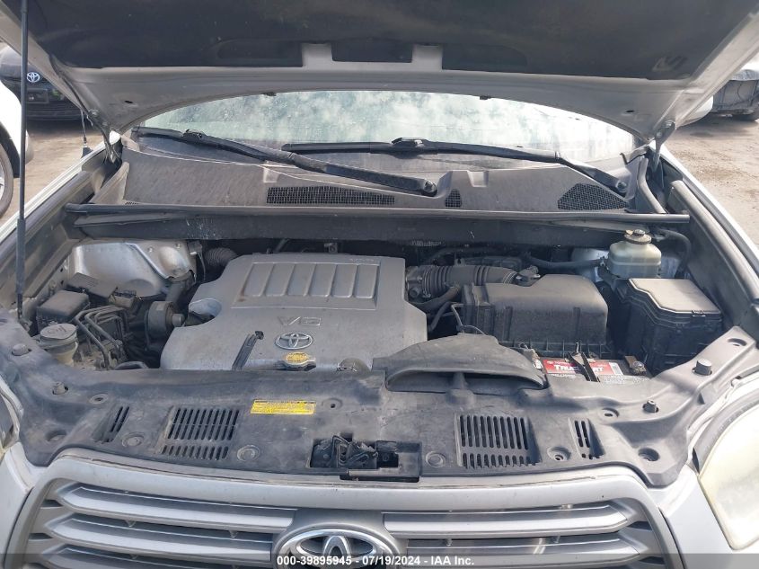 2008 Toyota Highlander VIN: JTEES41A582073679 Lot: 39895945