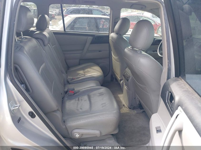 2008 Toyota Highlander VIN: JTEES41A582073679 Lot: 39895945