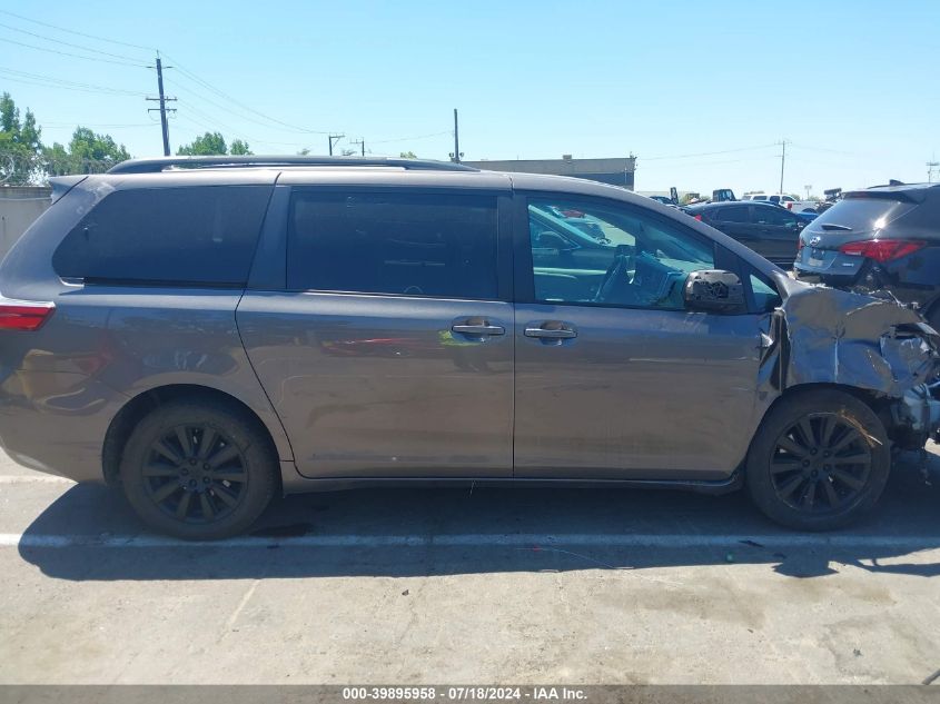 2017 Toyota Sienna Le 7 Passenger VIN: 5TDJZ3DC0HS172165 Lot: 39895958