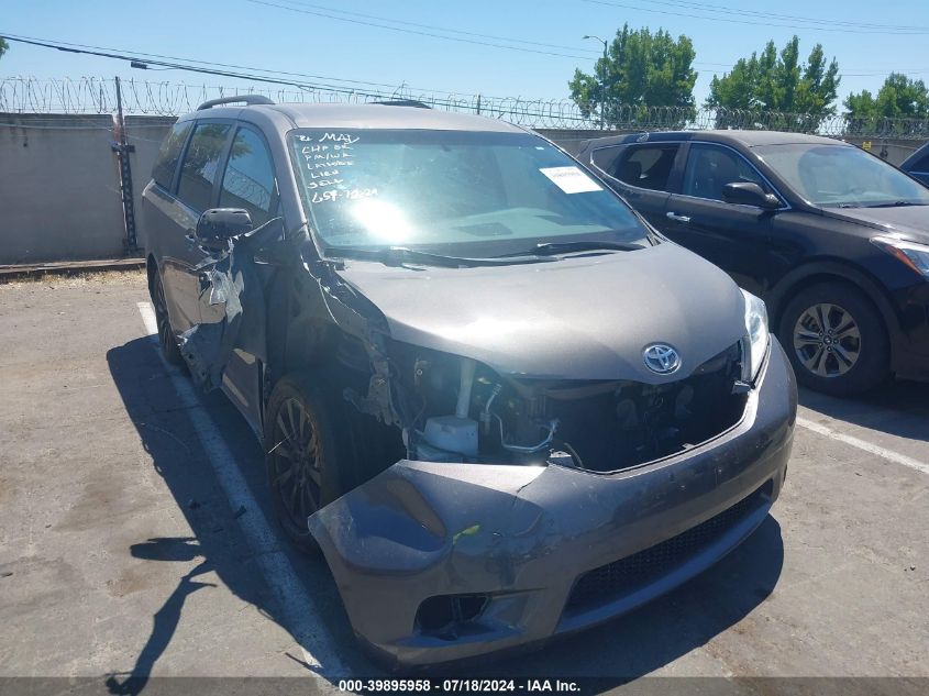 2017 Toyota Sienna Le 7 Passenger VIN: 5TDJZ3DC0HS172165 Lot: 39895958