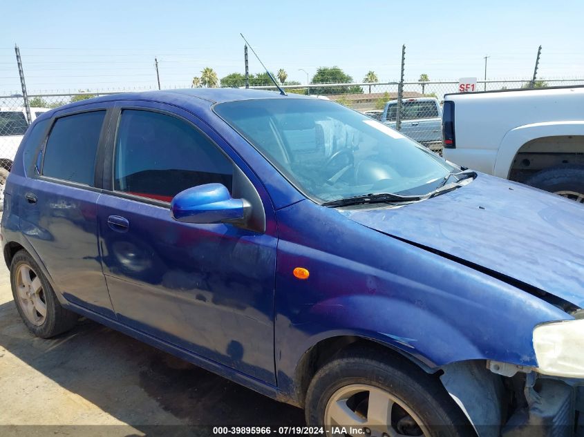 2007 Chevrolet Aveo 5 Ls VIN: KL1TD66667B729335 Lot: 39895966