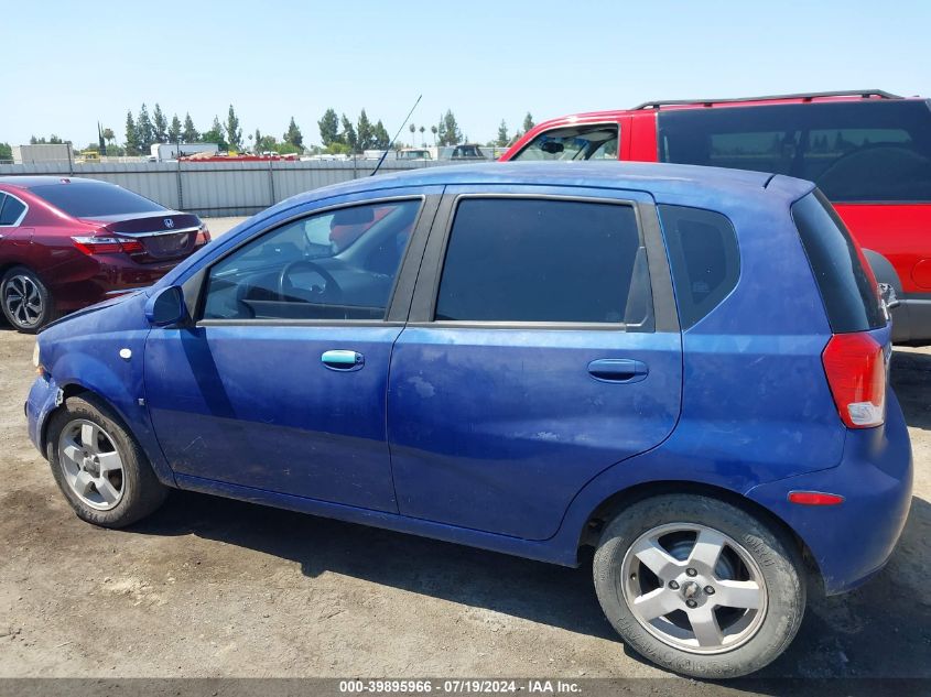 2007 Chevrolet Aveo 5 Ls VIN: KL1TD66667B729335 Lot: 39895966