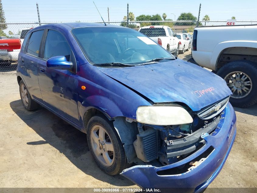 2007 Chevrolet Aveo 5 Ls VIN: KL1TD66667B729335 Lot: 39895966