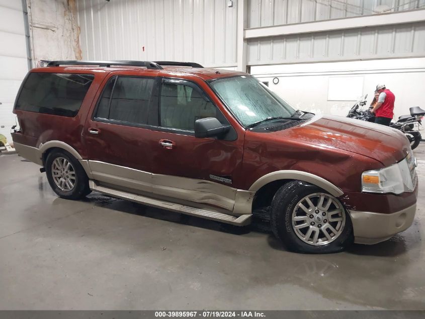 2007 Ford Expedition El Eddie Bauer VIN: 1FMFK17527LA26843 Lot: 39895967