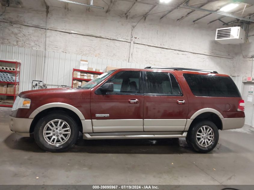 2007 Ford Expedition El Eddie Bauer VIN: 1FMFK17527LA26843 Lot: 39895967