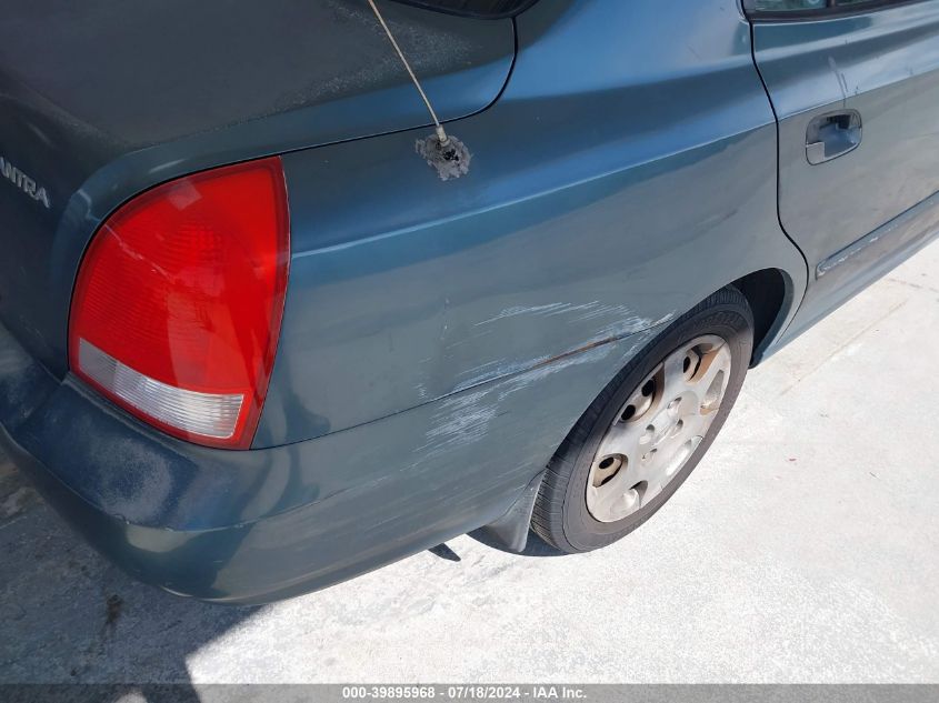 2002 Hyundai Elantra Gls VIN: KMHDN45DX2U347431 Lot: 39895968