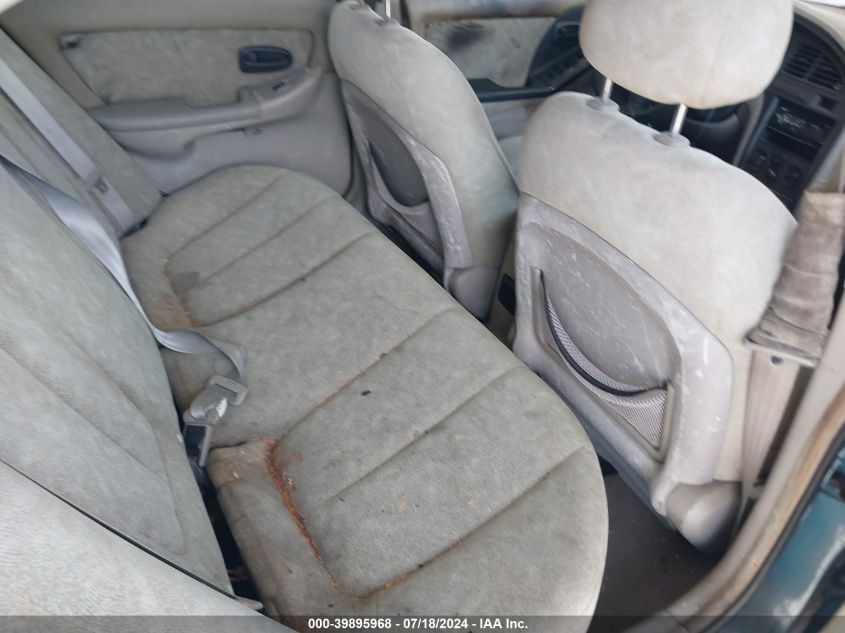 2002 Hyundai Elantra Gls VIN: KMHDN45DX2U347431 Lot: 39895968