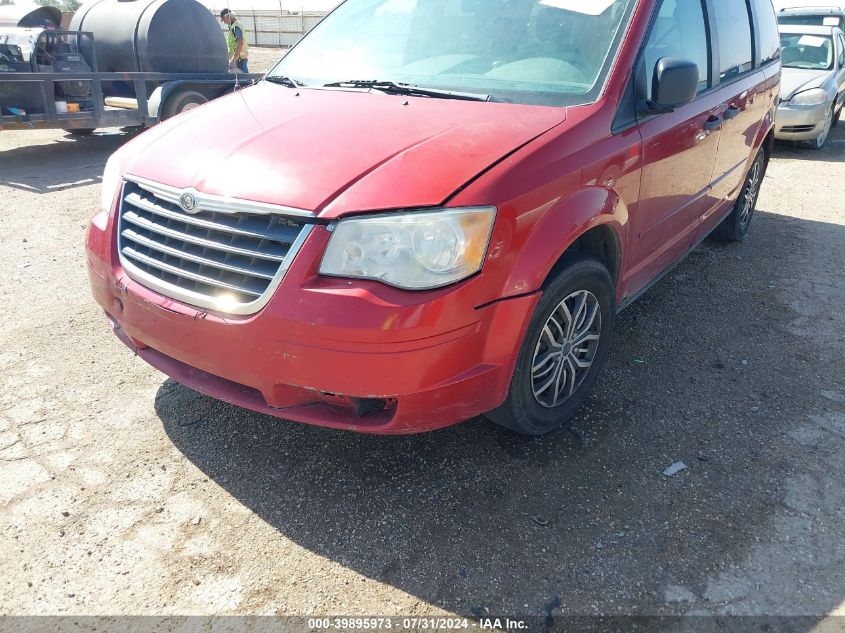 2008 Chrysler Town & Country Lx VIN: 2A8HR44H28R748761 Lot: 39895973