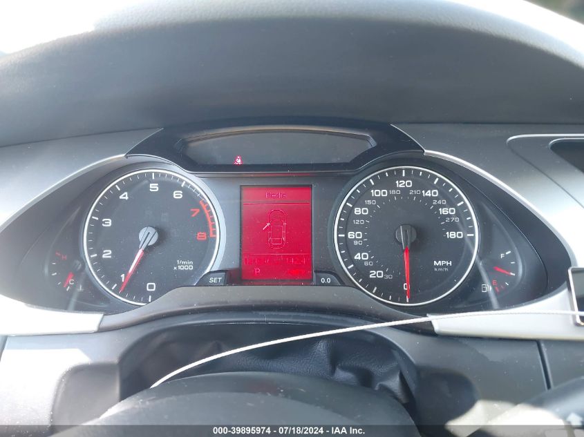 2012 Audi A4 2.0T Premium VIN: WAUAFAFL9CN013084 Lot: 39895974