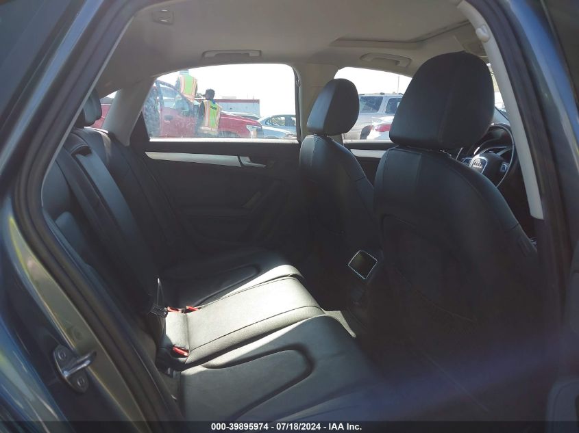 2012 Audi A4 2.0T Premium VIN: WAUAFAFL9CN013084 Lot: 39895974