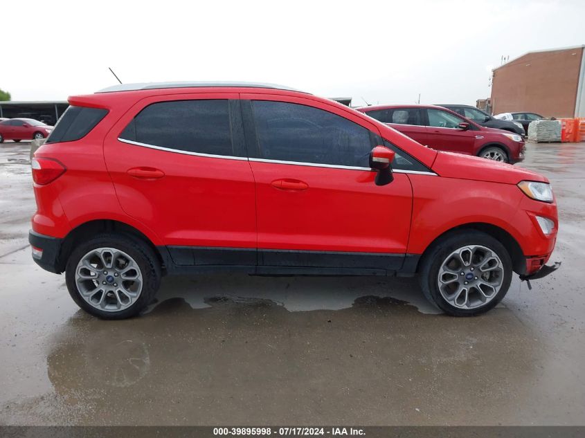 2019 Ford Ecosport Titanium VIN: MAJ6S3KL7KC267625 Lot: 39895998