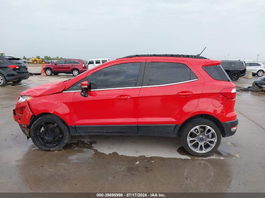 2019 Ford Ecosport Titanium VIN: MAJ6S3KL7KC267625 Lot: 39895998