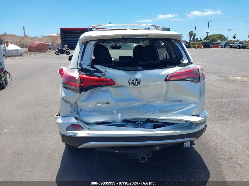 2016 Toyota Rav4 Limited VIN: JTMYFREV7GJ082761 Lot: 39895999