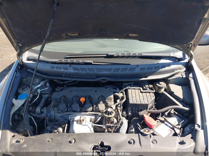 2008 Honda Civic Ex-L VIN: 2HGFG12918H553871 Lot: 39896008