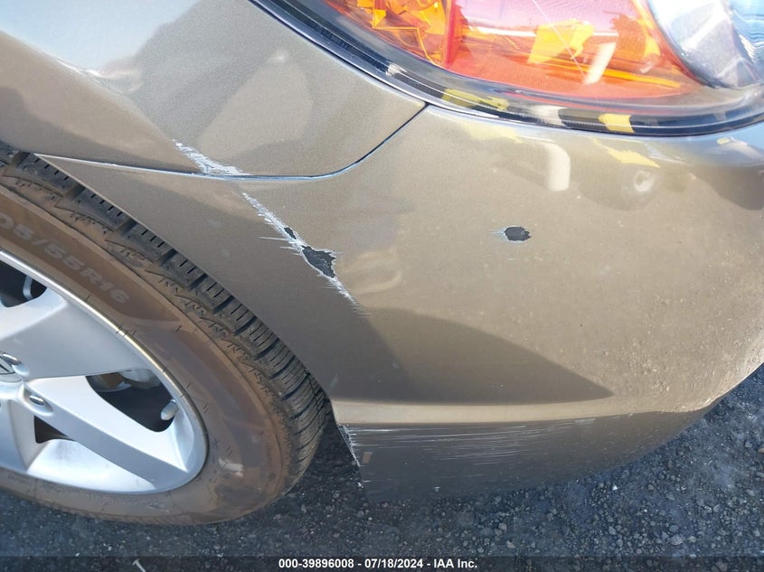 2008 Honda Civic Ex-L VIN: 2HGFG12918H553871 Lot: 39896008