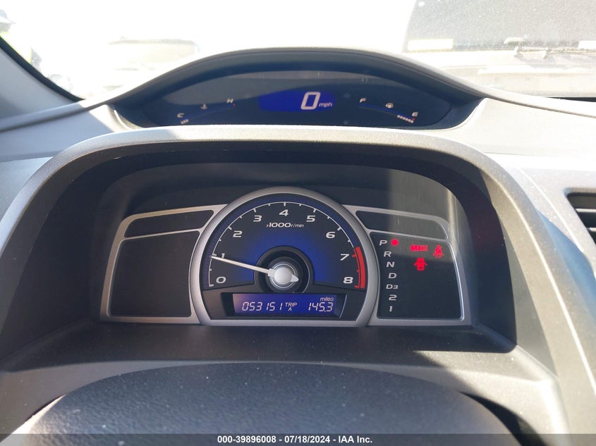 2008 Honda Civic Ex-L VIN: 2HGFG12918H553871 Lot: 39896008