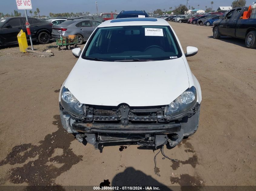 2014 Volkswagen Golf 2.5L VIN: WVWDB7AJ5EW001256 Lot: 39896012