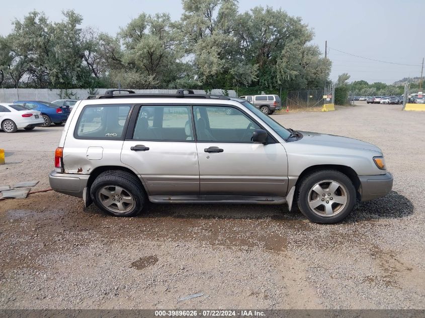 2000 Subaru Forester S VIN: JF1SF6559YH701010 Lot: 39896026