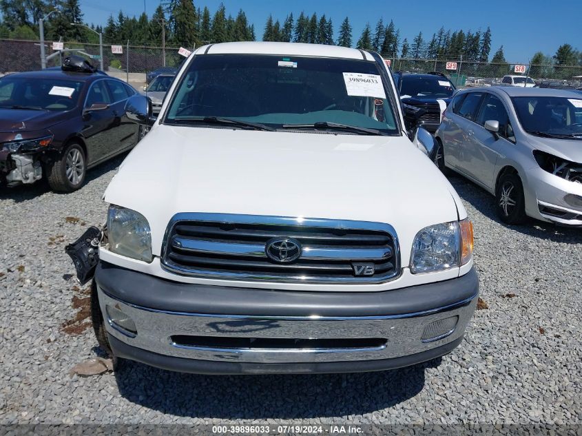 2001 Toyota Tundra Sr5 V8 VIN: 5TBBT441X1S164924 Lot: 39896033