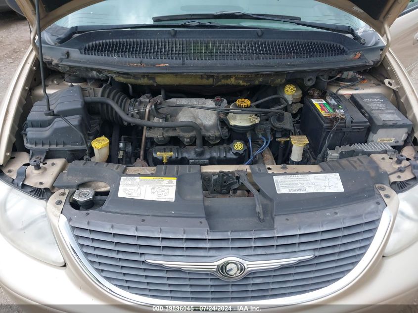 2001 Chrysler Town & Country Ex VIN: 2C4GP74L21R414170 Lot: 39896045