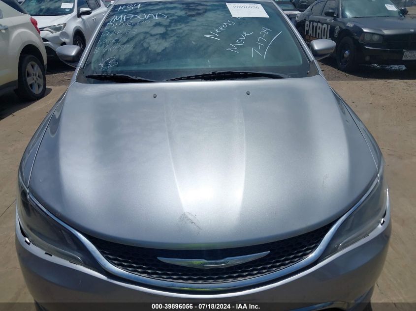 2015 Chrysler 200 Limited VIN: 1C3CCCAB5FN684517 Lot: 39896056