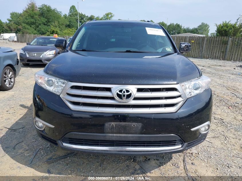 2012 Toyota Highlander Limited V6 VIN: 5TDDK3EH7CS151768 Lot: 39896073