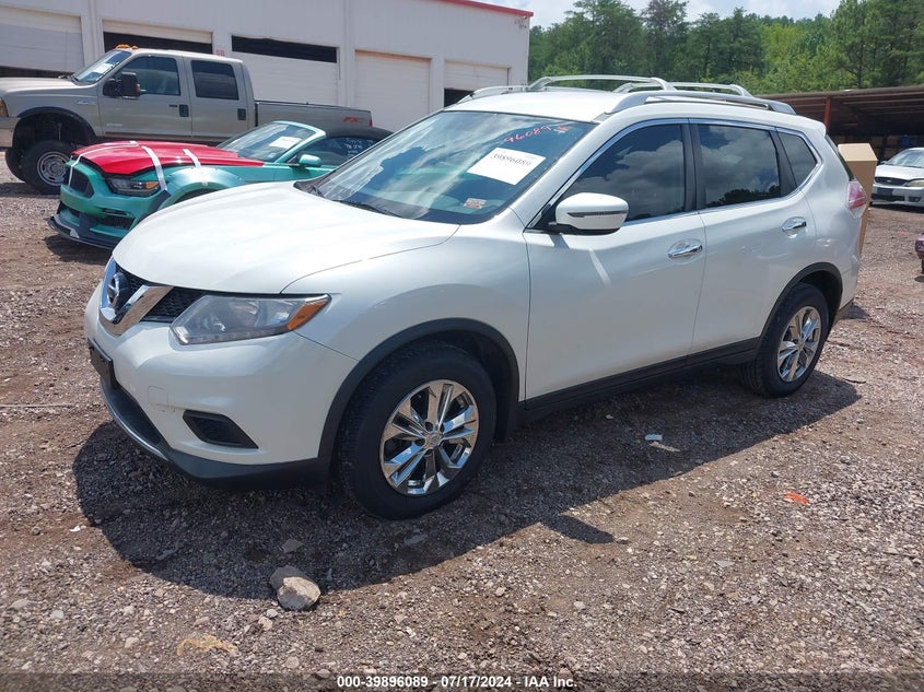 2016 NISSAN ROGUE SV - KNMAT2MT3GP683101