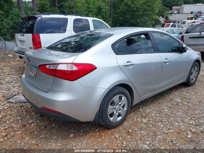 2014 Kia Forte Lx VIN: KNAFK4A68E5173478 Lot: 39896090