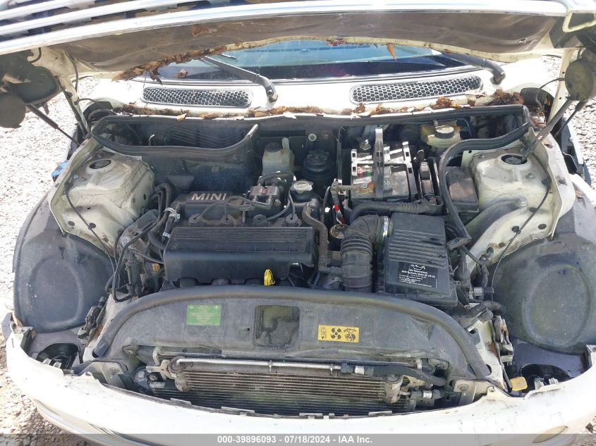 2004 Mini Cooper VIN: WMWRC33494TJ61818 Lot: 39896093