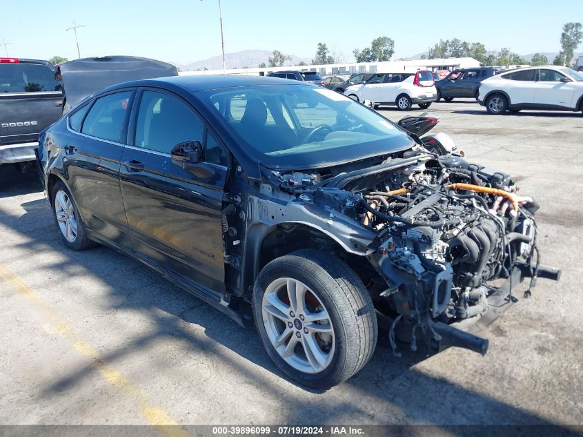 2017 Ford Fusion Hybrid Se VIN: 3FA6P0LU7HR358573 Lot: 40078828