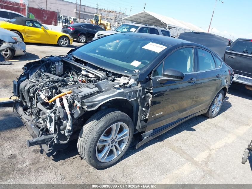 2017 Ford Fusion Hybrid Se VIN: 3FA6P0LU7HR358573 Lot: 40078828