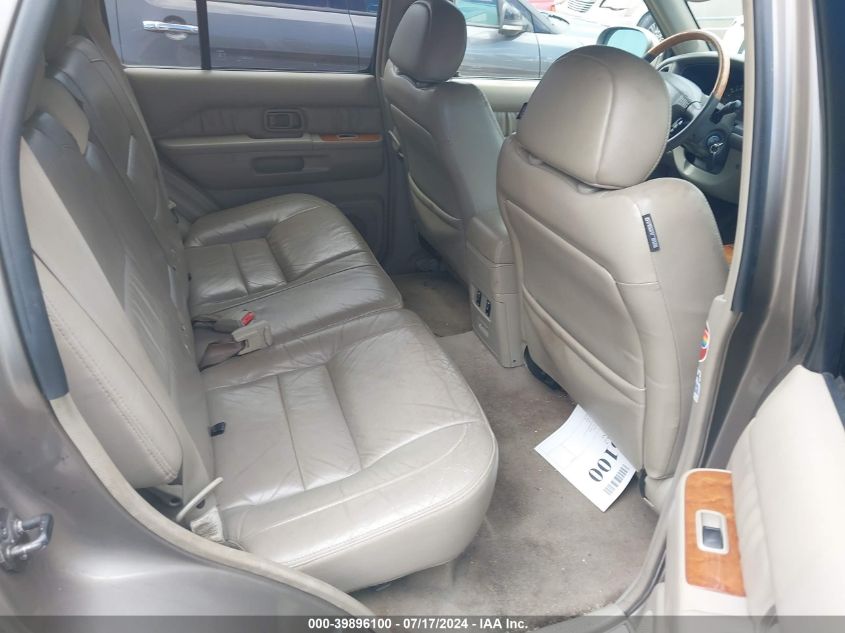 2001 Infiniti Qx4 Luxury VIN: JNRDR09Y21W218472 Lot: 39896100