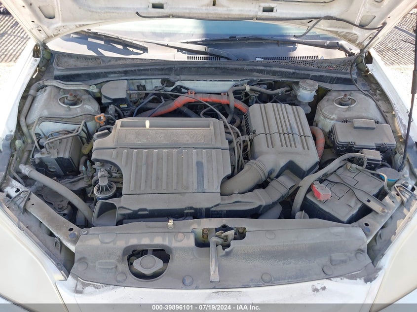 2007 Honda Civic Hybrid VIN: JHMFA36227S017185 Lot: 39896101