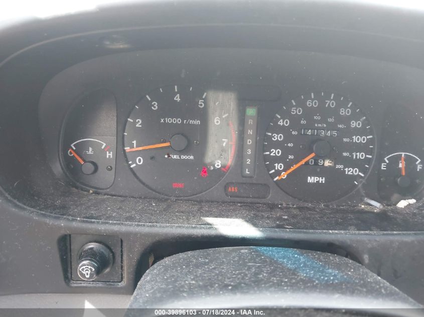 1999 Honda Passport Ex/Lx VIN: 4S6CM58W0X4416241 Lot: 39896103